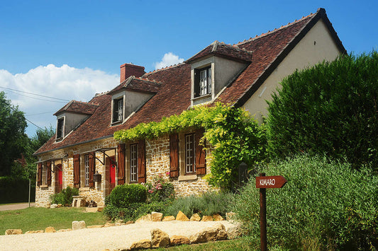 Vakantievilla en luxe safaritenten bij Kimaro Farmhouse in de Bourgogne, Frankrijk